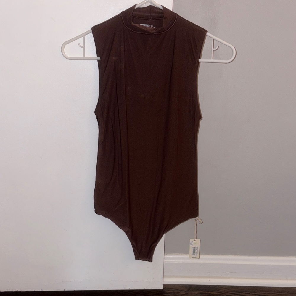 Aerie Smoothez Brown Bodysuit